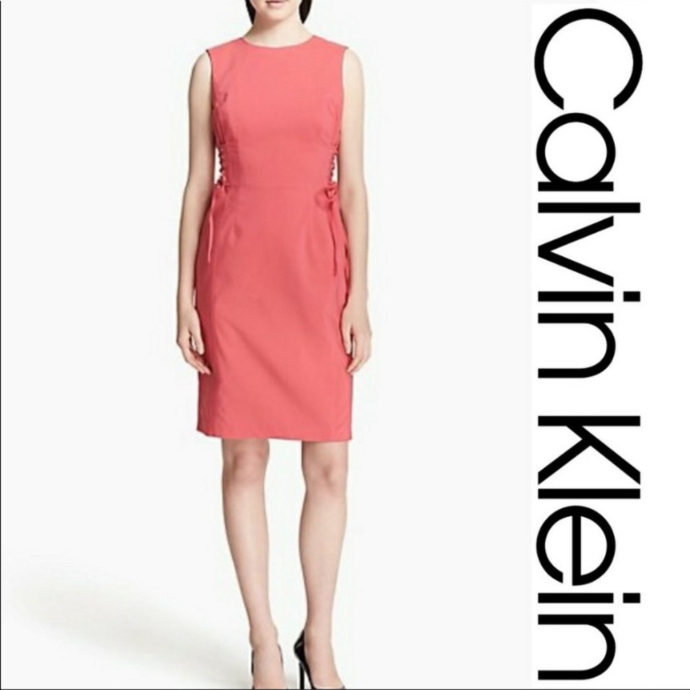 BNWT Calvin Klein Corset Sheath Dress size